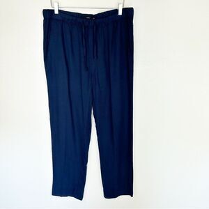 Onia Navy Elastic Tencel Pants Lounge Large